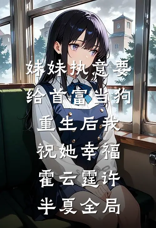 妹妹执意要给首富当狗，重生后我祝她幸福霍云霆许半夏全局