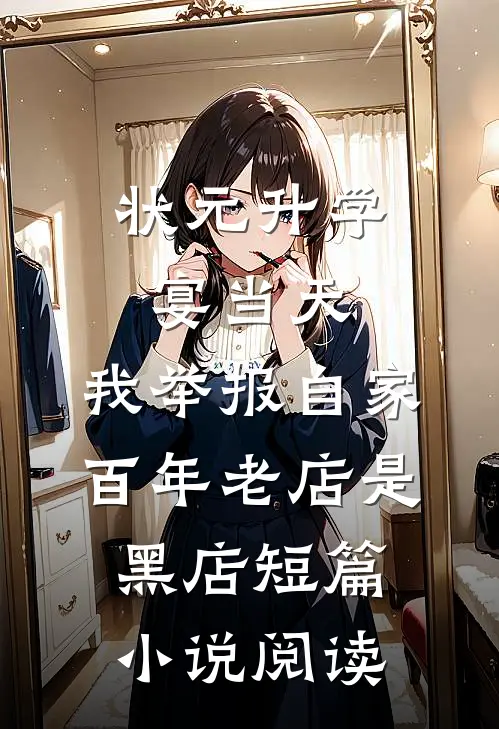 状元升学宴当天，我举报自家百年老店是黑店短篇小说阅读