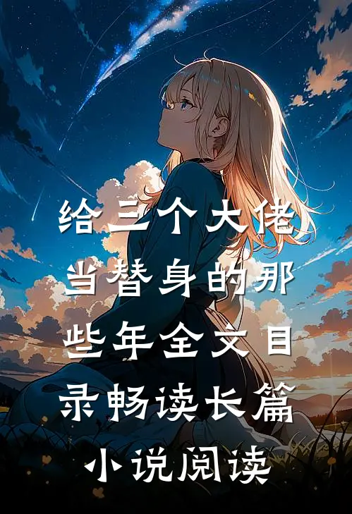 给三个大佬当替身的那些年全文目录畅读长篇小说阅读
