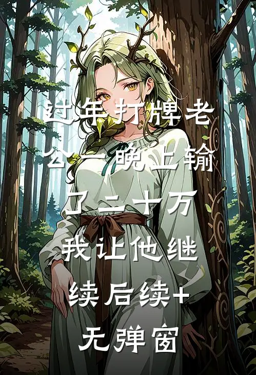 过年打牌老公一晚上输了二十万，我让他继续后续+无弹窗
