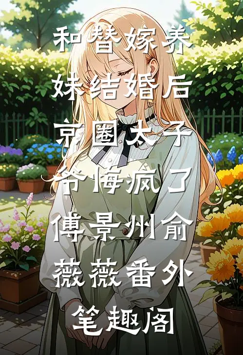 和替嫁养妹结婚后，京圈太子爷悔疯了：傅景州俞薇薇番外笔趣阁
