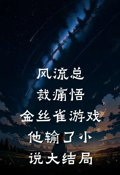 风流总裁痛悟：金丝雀游戏他输了小说大结局
