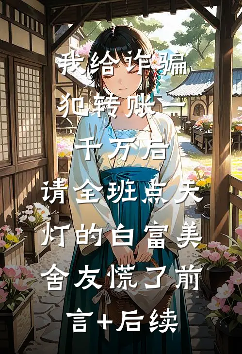 我给诈骗犯转账一千万后，请全班点天灯的白富美舍友慌了前言+后续