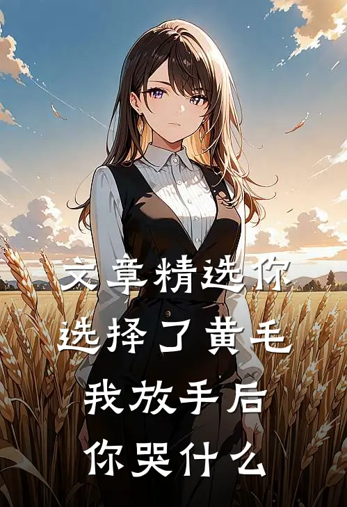 文章精选你选择了黄毛我放手后你哭什么