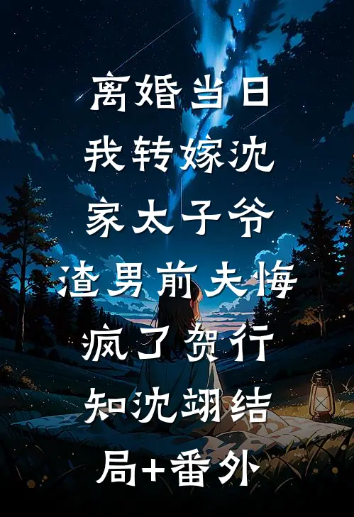 离婚当日我转嫁沈家太子爷，渣男前夫悔疯了贺行知沈翊结局+番外