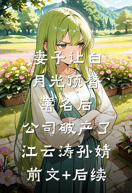 妻子让白月光顶替署名后，公司破产了江云涛孙婧前文+后续