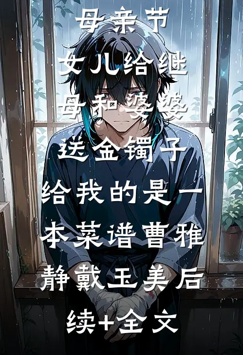 母亲节，女儿给继母和婆婆送金镯子，给我的是一本菜谱曹雅静戴玉美后续+全文