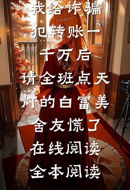 我给诈骗犯转账一千万后，请全班点天灯的白富美舍友慌了在线阅读全本阅读