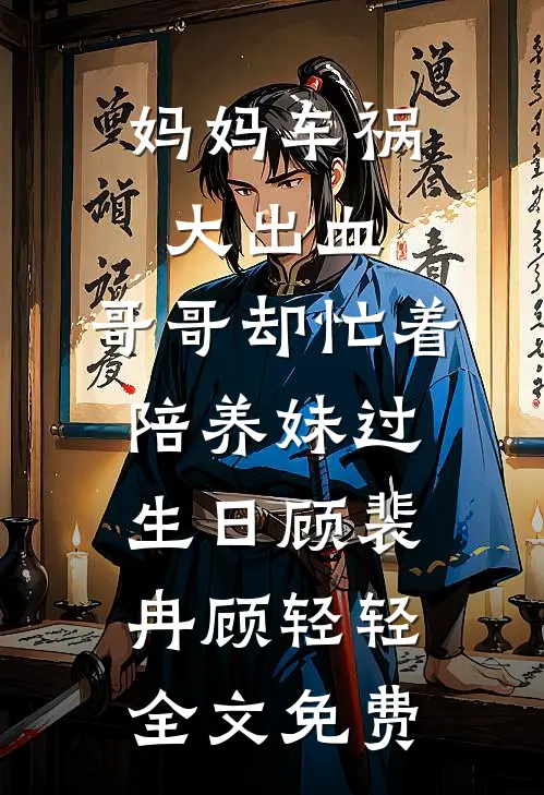 妈妈车祸大出血，哥哥却忙着陪养妹过生日顾裴冉顾轻轻全文免费
