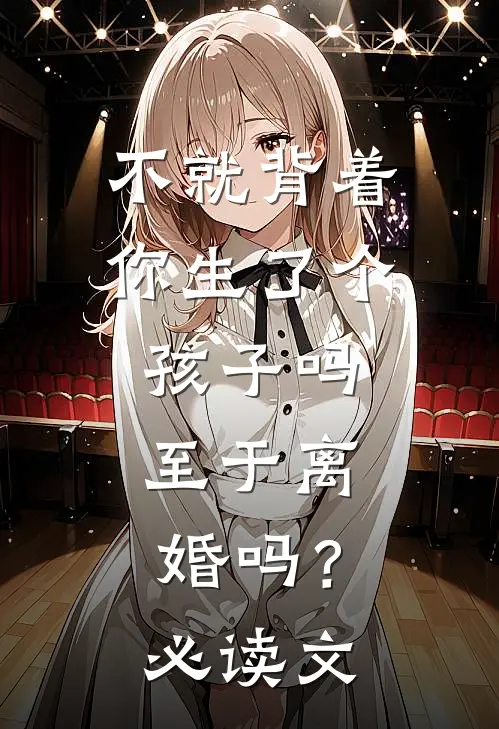 不就背着你生了个孩子吗，至于离婚吗？必读文