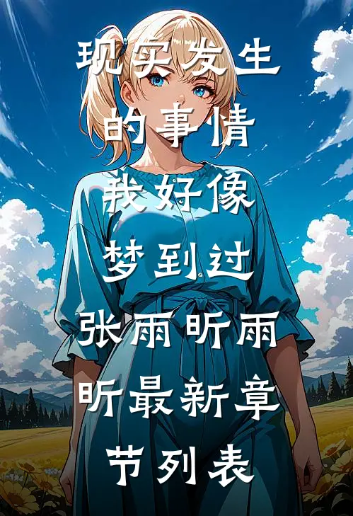 现实发生的事情，我好像梦到过。张雨昕雨昕最新章节列表