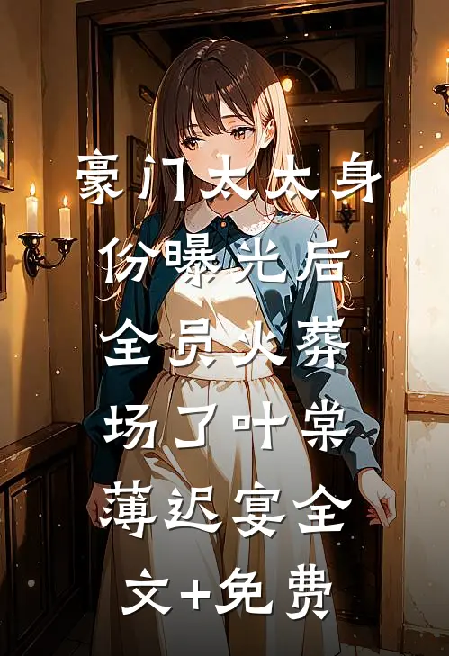 豪门太太身份曝光后，全员火葬场了叶棠薄迟宴全文+免费