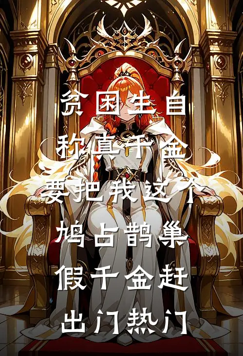 贫困生自称真千金，要把我这个鸠占鹊巢假千金赶出门热门