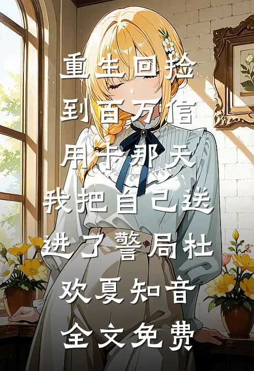 重生回捡到百万信用卡那天，我把自己送进了警局杜欢夏知音全文免费