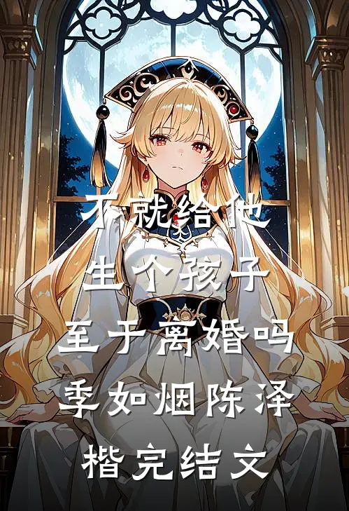 不就给他生个孩子，至于离婚吗季如烟陈泽楷完结文