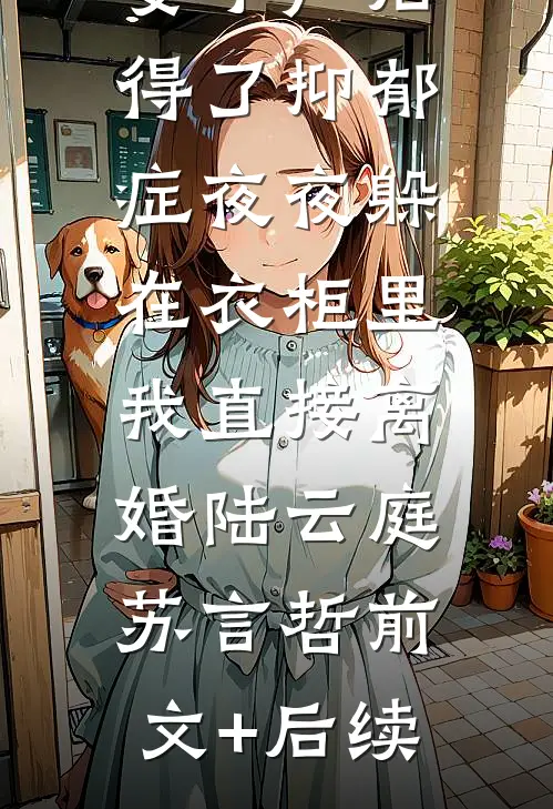 妻子产后得了抑郁症夜夜躲在衣柜里，我直接离婚陆云庭苏言哲前文+后续