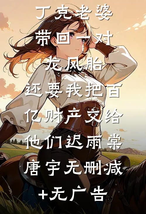 丁克老婆带回一对龙凤胎，还要我把百亿财产交给他们迟雨棠唐宇无删减+无广告