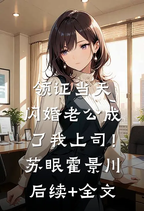 领证当天，闪婚老公成了我上司！苏眠霍景川后续+全文