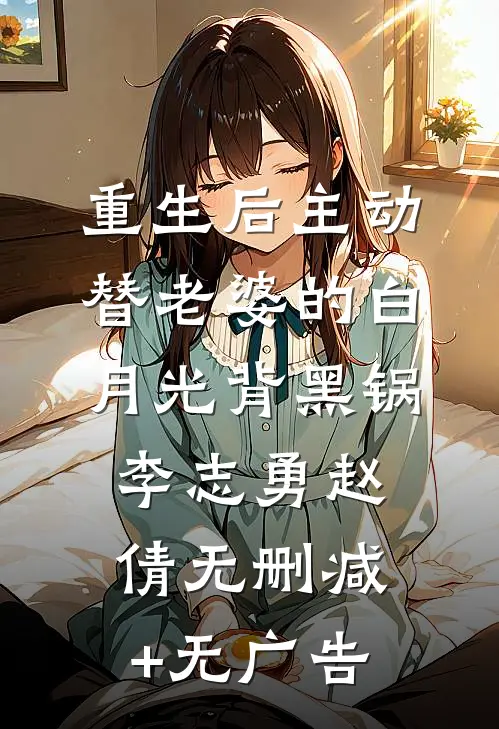 重生后主动替老婆的白月光背黑锅李志勇赵倩无删减+无广告