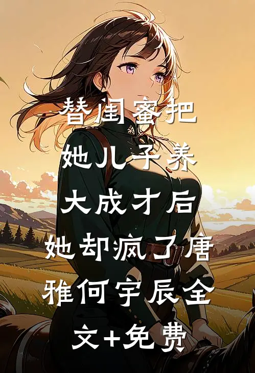 替闺蜜把她儿子养大成才后，她却疯了唐雅何宇辰全文+免费