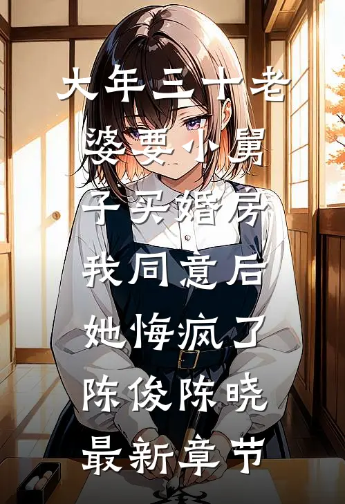 大年三十老婆要小舅子买婚房，我同意后她悔疯了陈俊陈晓最新章节