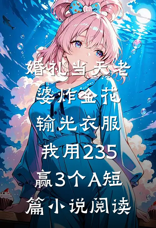 婚礼当天老婆炸金花输光衣服，我用235赢3个A短篇小说阅读