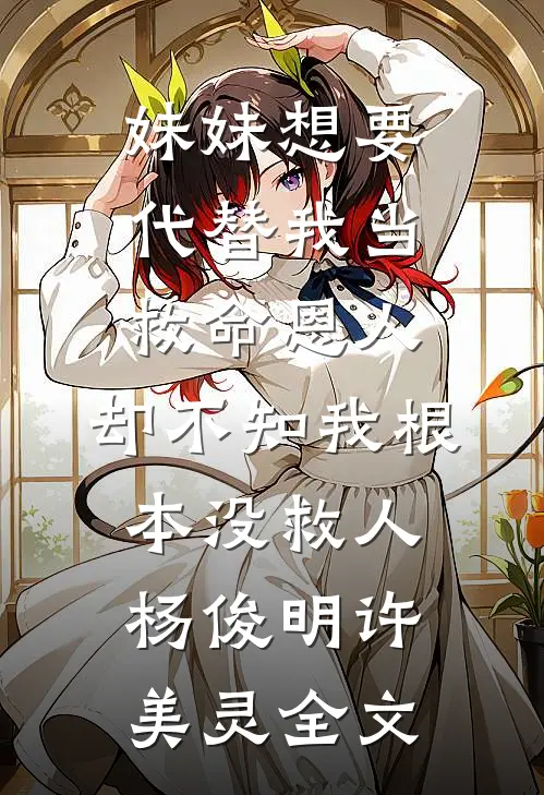 妹妹想要代替我当救命恩人，却不知我根本没救人杨俊明许美灵全文