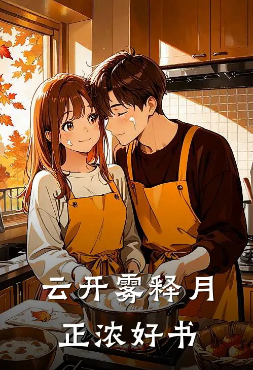 云开雾释月正浓好书
