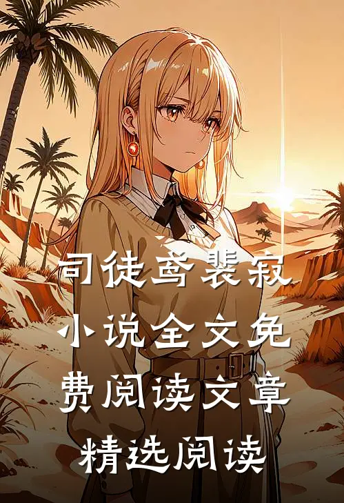 司徒鸢裴寂小说全文免费阅读文章精选阅读