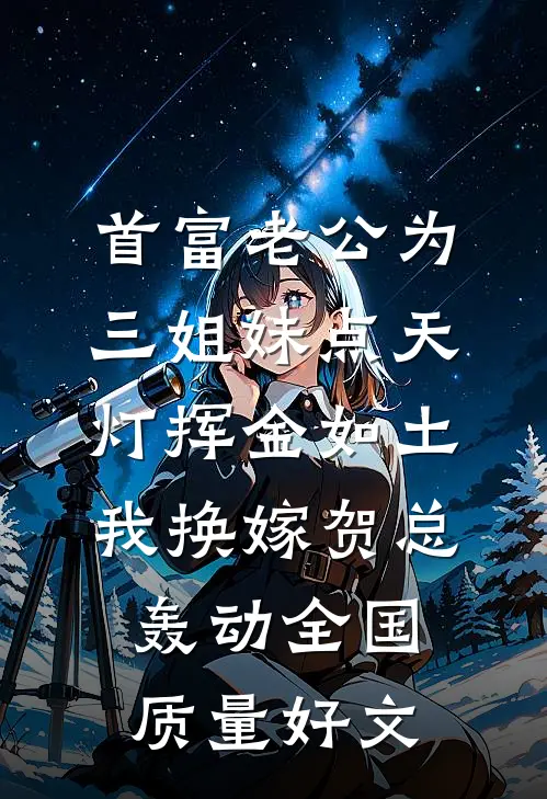 首富老公为三姐妹点天灯挥金如土，我换嫁贺总轰动全国质量好文