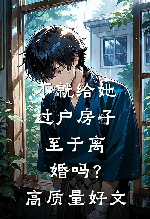 不就给她过户房子，至于离婚吗？高质量好文