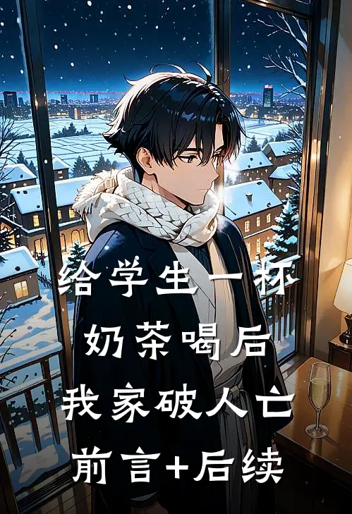 给学生一杯奶茶喝后，我家破人亡前言+后续