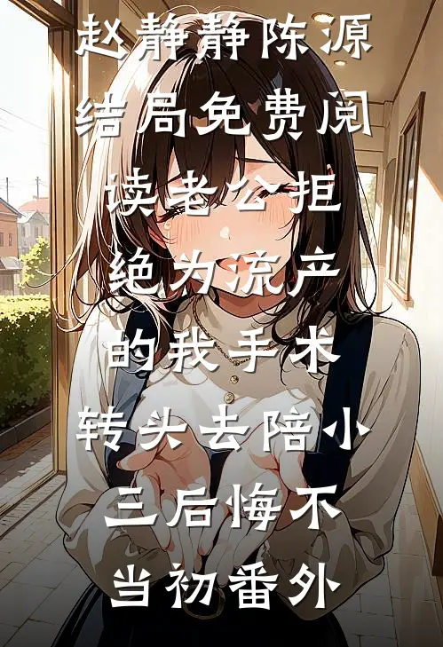 赵静静陈源结局免费阅读老公拒绝为流产的我手术，转头去陪小三后悔不当初番外