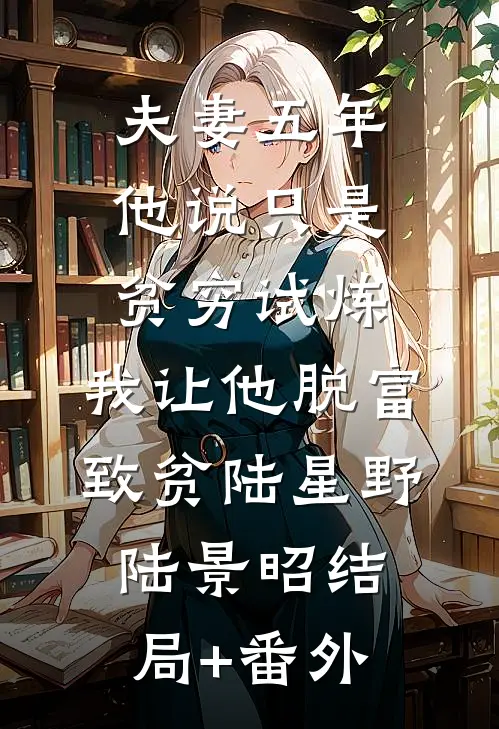 夫妻五年他说只是贫穷试炼，我让他脱富致贫陆星野陆景昭结局+番外