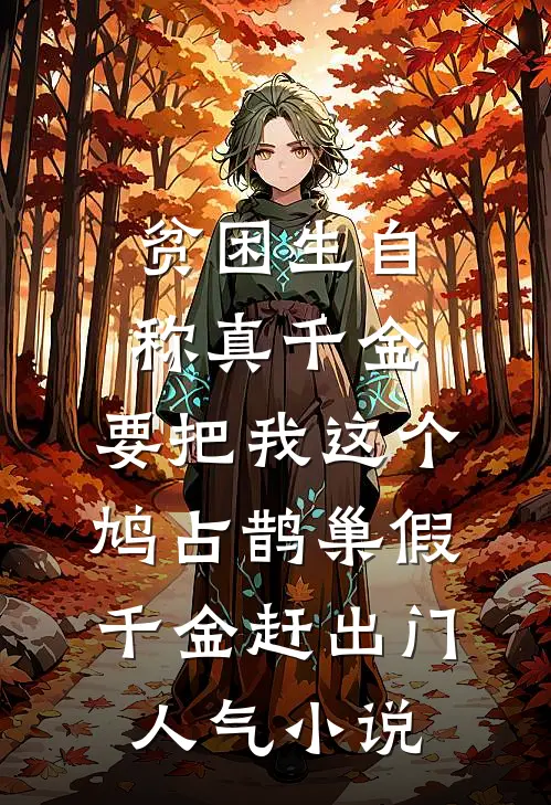 贫困生自称真千金，要把我这个鸠占鹊巢假千金赶出门人气小说