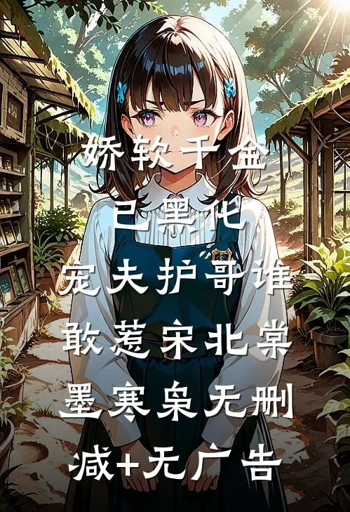 娇软千金已黑化，宠夫护哥谁敢惹宋北棠墨寒枭无删减+无广告