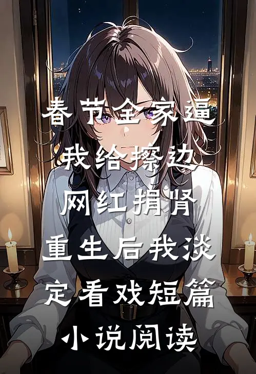 春节全家逼我给擦边网红捐肾，重生后我淡定看戏短篇小说阅读