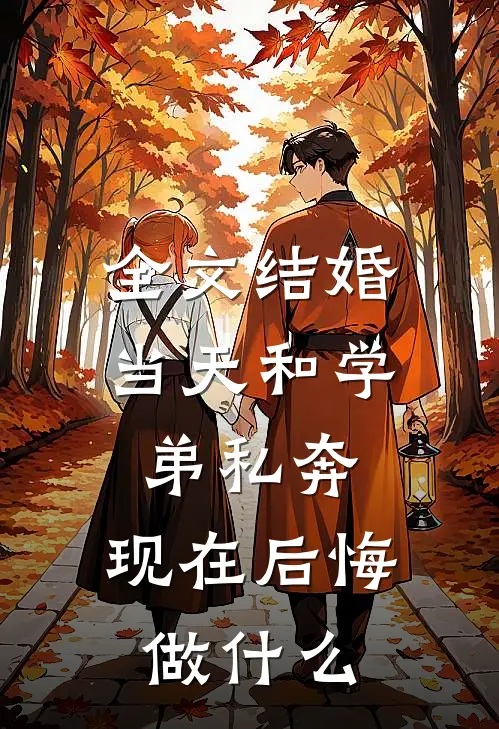 全文结婚当天和学弟私奔，现在后悔做什么