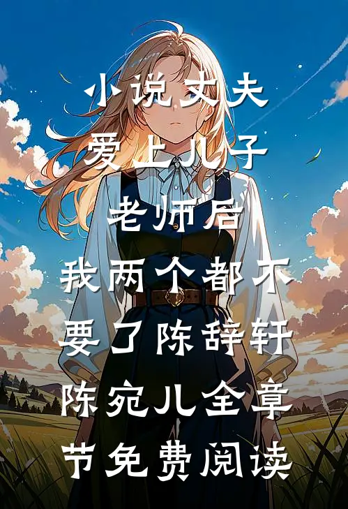 小说丈夫爱上儿子老师后，我两个都不要了陈辞轩陈宛儿全章节免费阅读