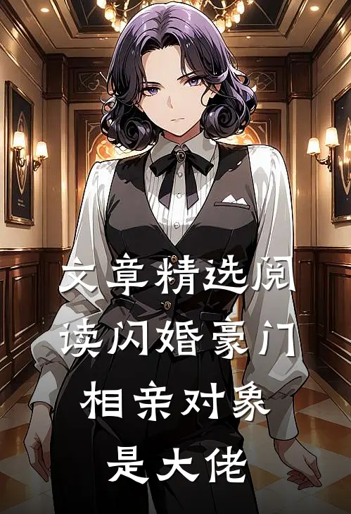 文章精选阅读闪婚豪门：相亲对象是大佬