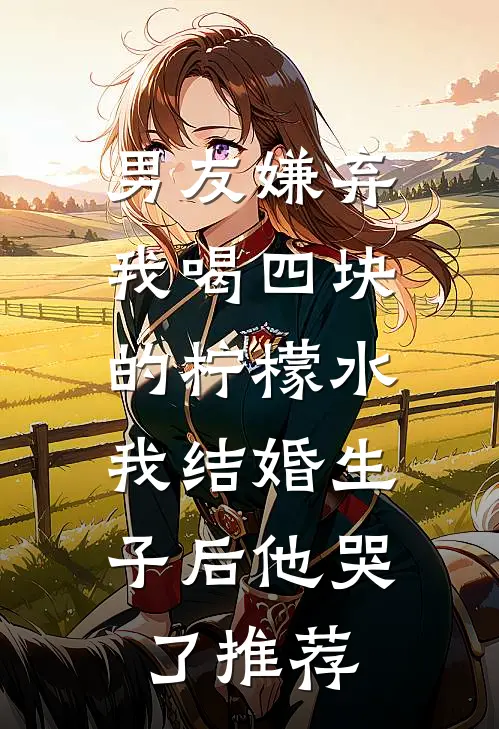 男友嫌弃我喝四块的柠檬水，我结婚生子后他哭了推荐
