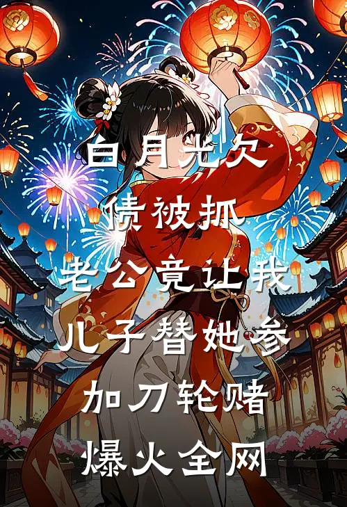 白月光欠债被抓，老公竟让我儿子替她参加刀轮赌爆火全网