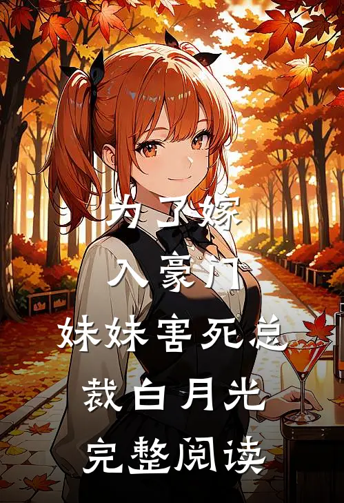 为了嫁入豪门，妹妹害死总裁白月光完整阅读