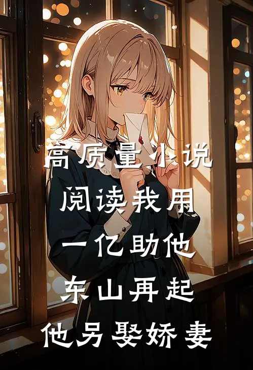高质量小说阅读我用一亿助他东山再起，他另娶娇妻