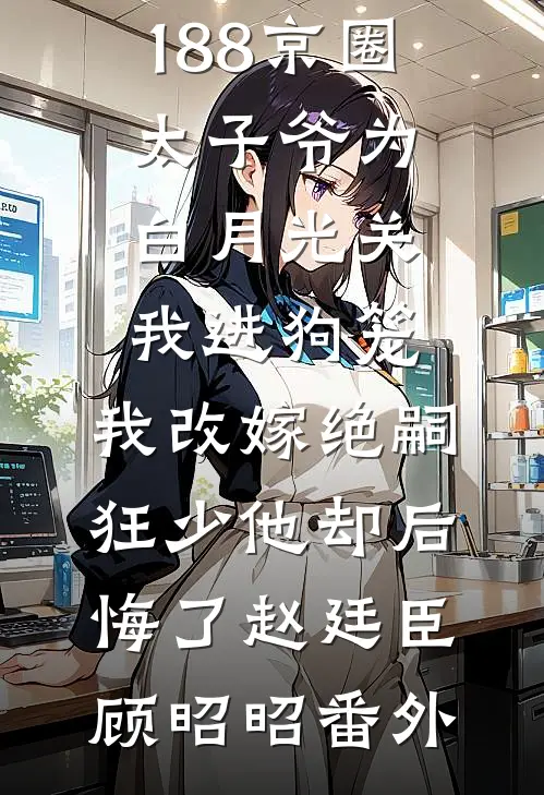 188京圈太子爷为白月光关我进狗笼，我改嫁绝嗣狂少他却后悔了赵廷臣顾昭昭番外