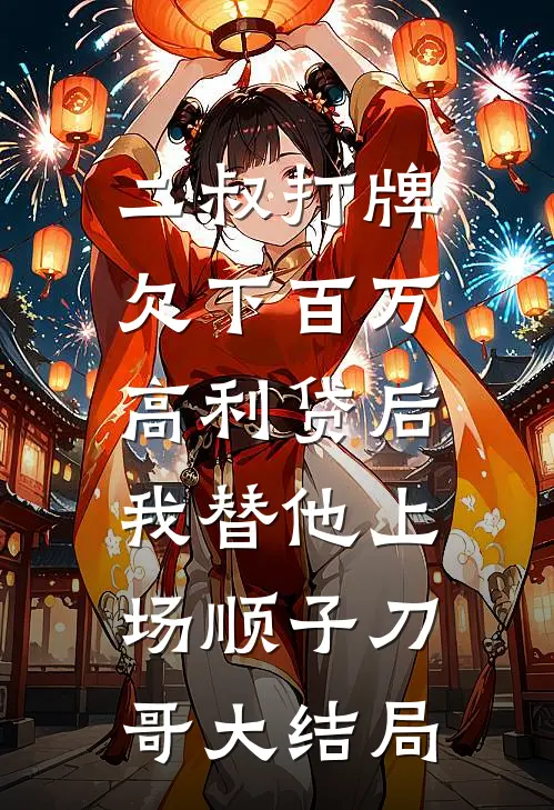 二叔打牌欠下百万高利贷后，我替他上场顺子刀哥大结局