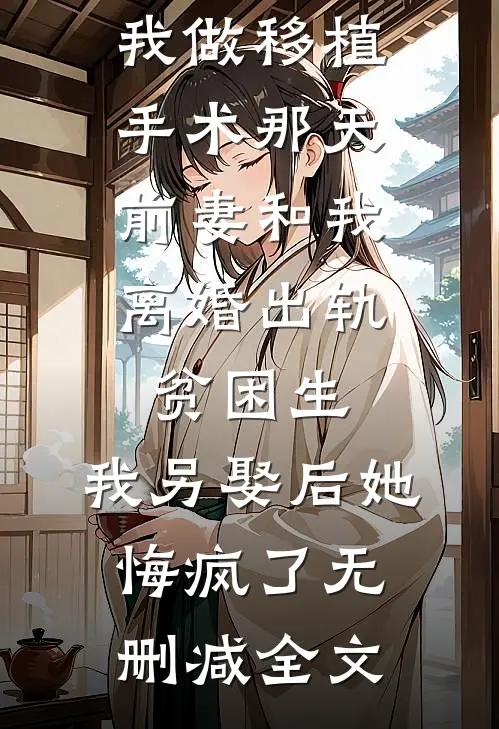 我做移植手术那天，前妻和我离婚出轨贫困生，我另娶后她悔疯了无删减全文