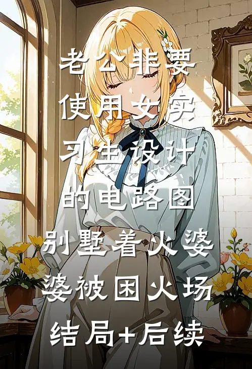 老公非要使用女实习生设计的电路图，别墅着火婆婆被困火场结局+后续