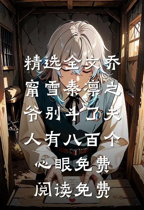 精选全文乔甯雪秦凛之爷别斗了夫人有八百个心眼免费阅读免费
