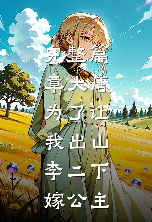 完整篇章大唐：为了让我出山，李二下嫁公主